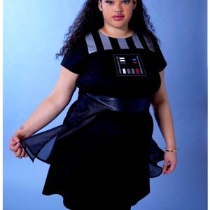 Her Universe Star Wars Darth Vader Retro Dress Plus Size